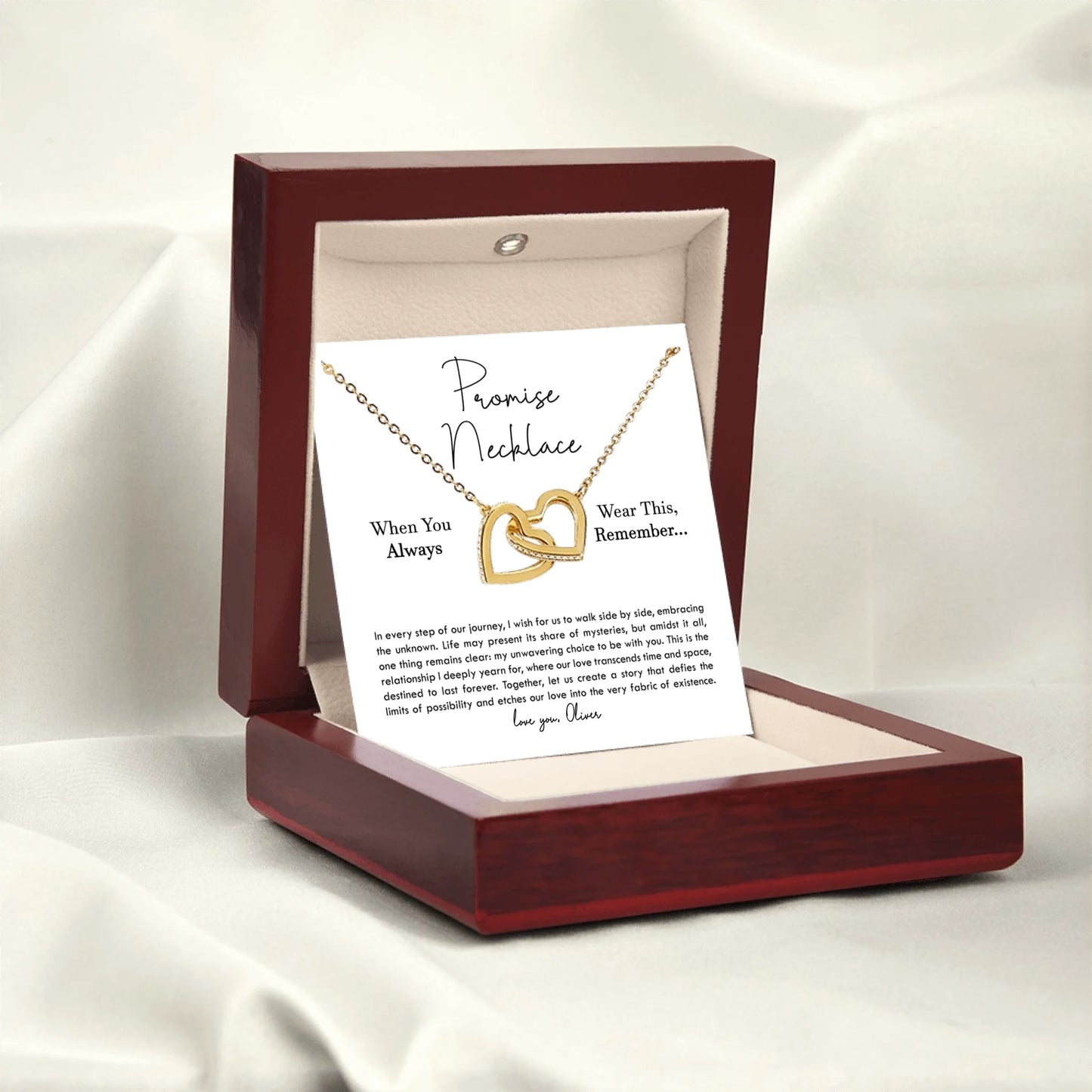 "Promise Necklace" for Her