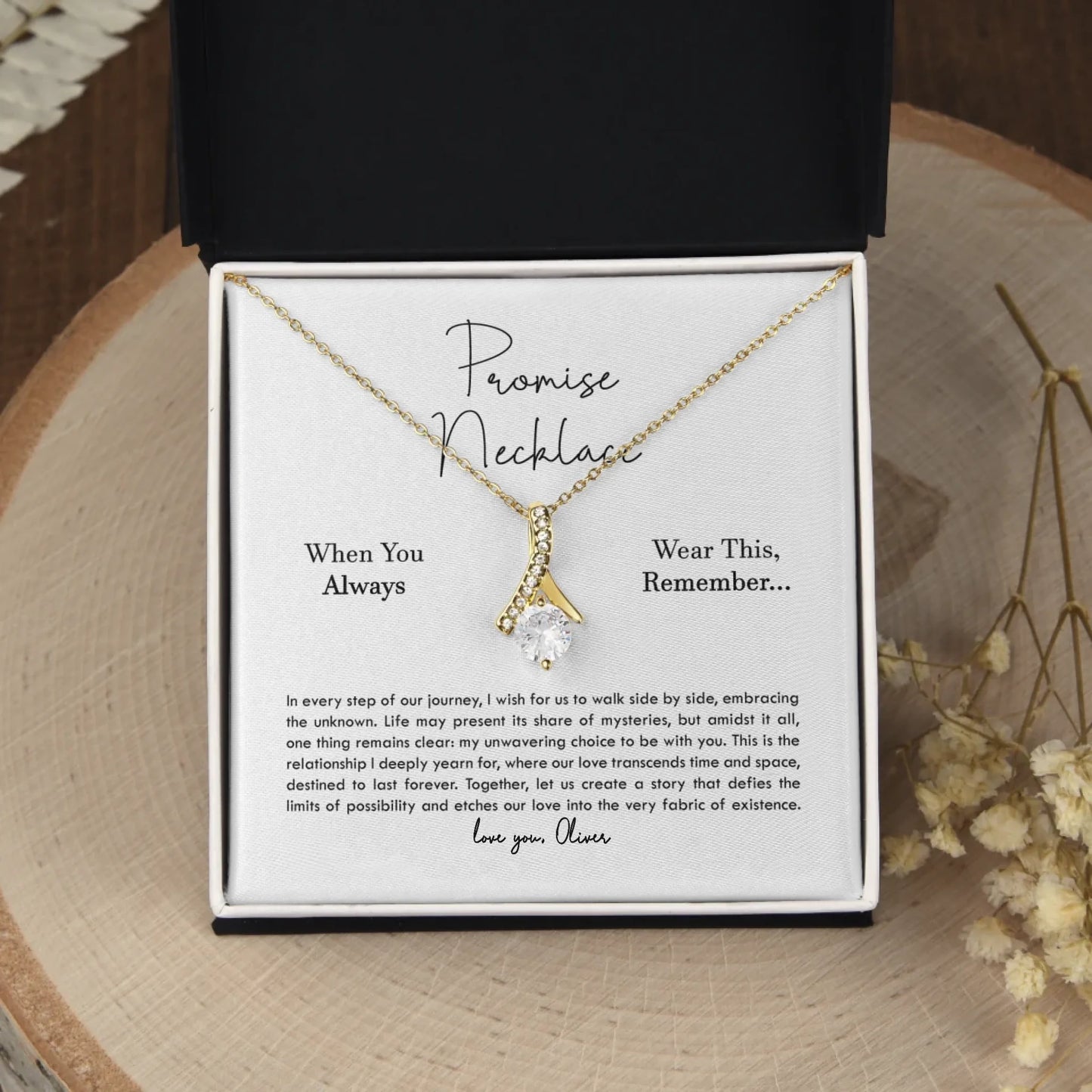 "Promise Necklace" for Her