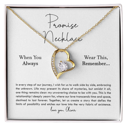 "Promise Necklace" for Her