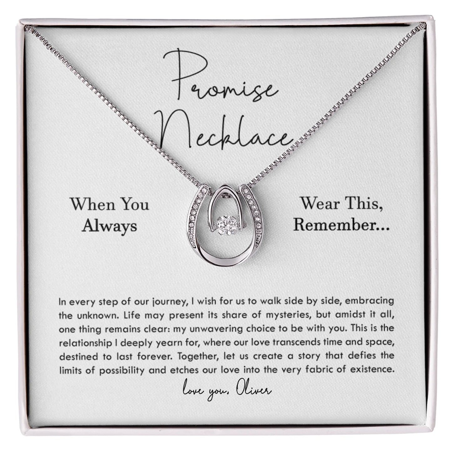 "Promise Necklace" for Her