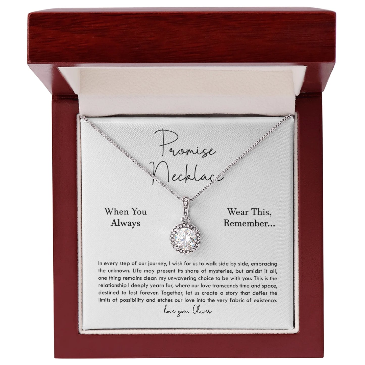 "Promise Necklace" for Her